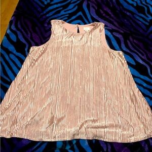 A new day blush color lined blouse